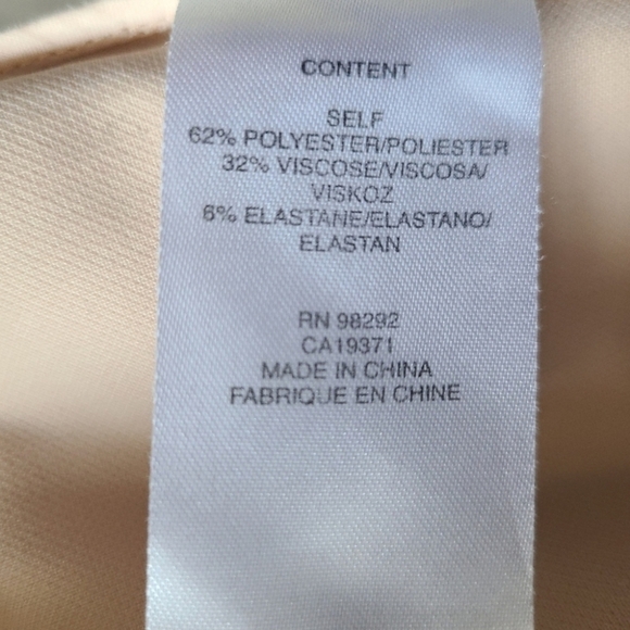 Tibi Anson Skinny Crop Pants, Size 10, Blush, EUC - Picture 16 of 17